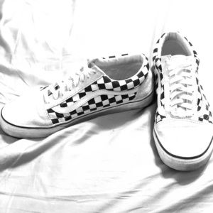 Vans Checkerboard Old Skool white/black